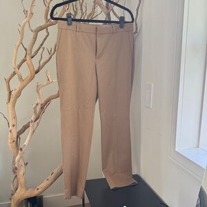 Banana Republic Women's Straight Leg Dress Pants in Light Brown